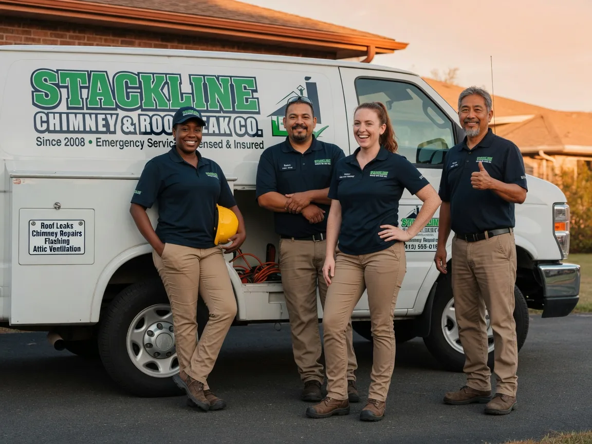 Chimney flashing repair company in Bomont, WV